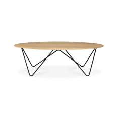 Ethnicraft Orb | Oak coffee table