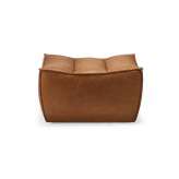 Ethnicraft N701 | Sofa - footstool - old saddle