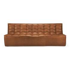 Ethnicraft N701 | Sofa - 3 seater - old saddle