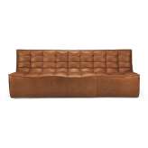 Ethnicraft N701 | Sofa - 3 seater - old saddle