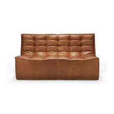 Ethnicraft N701 | Sofa - 2 seater - old saddle