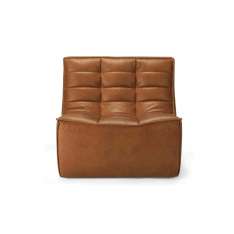 Ethnicraft N701 | Sofa - 1 seater - old saddle