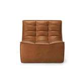 Ethnicraft N701 | Sofa - 1 seater - old saddle