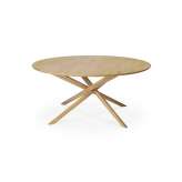 Ethnicraft Mikado | Oak round coffee table