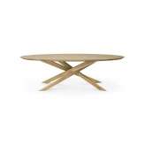 Ethnicraft Mikado | Oak oval coffee table