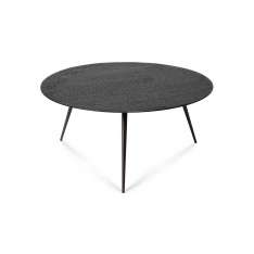 Ethnicraft Luna | Coffee table - lava - black