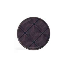 Ethnicraft Linear Flow tray collection | Midnight Linear Squares glass tray - round - S