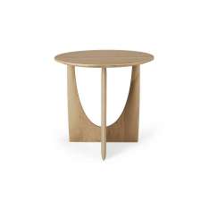 Ethnicraft Geometric | Oak side table - varnished