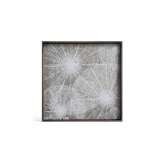 Ethnicraft Classic tray collection | White Slices wooden tray - square - S