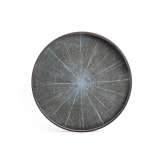 Ethnicraft Classic tray collection | White Slice wooden tray - round - XL