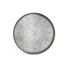 Ethnicraft Classic tray collection | Moroccan Frost mirror tray - round - L