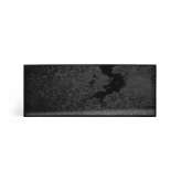 Ethnicraft Classic tray collection | Charcoal mirror valet tray - black metal rim - rectangular - L