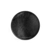 Ethnicraft Classic tray collection | Charcoal mirror tray - round - S