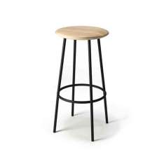 Ethnicraft Baretto | Oak bar stool - varnished