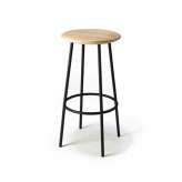 Ethnicraft Baretto | Oak bar stool - varnished