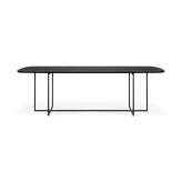 Ethnicraft Arc | Oak black dining table