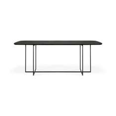 Ethnicraft Arc | Oak black dining table