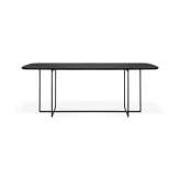 Ethnicraft Arc | Oak black dining table