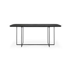 Ethnicraft Arc | Oak black dining table