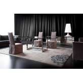 Erba Italia Nord dining table in glass