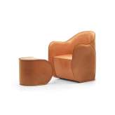 Eponimo Exo armchair and pouf