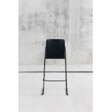 Enea Ema stool with close backrest