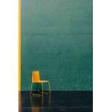 Enea Ema sledge chair with close backrest