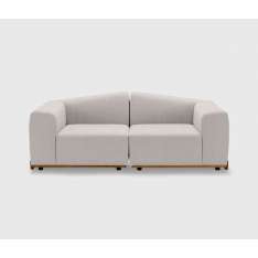 EMKO PLACE Saler Sofa, 2-seater, beige, Symphony Mills Copenhagen fabric