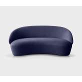 EMKO PLACE Naïve Sofa 2-seater, blue Textum Avelina velour fabric