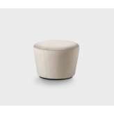 EMKO PLACE Naïve Pouf D520, beige Textum Avelina velour fabric