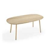 EMKO PLACE Naïve Dining Table, oval, natural ash