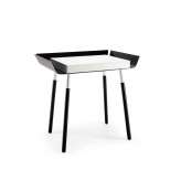 EMKO PLACE My Writing Desk, 1 drawer, black-white