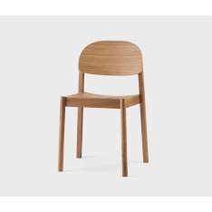 EMKO PLACE Citizen Chair, oval backrest, oak, natural oil
