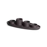 EMKO PLACE Aye Aye! Candle holder, Coal black