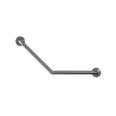 Duten Stainless steel 135° curved grab rail Ø32mm, 2 point fixation