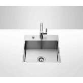 Dornbracht Kitchen sinks in brushed stainless-steel - Single sink