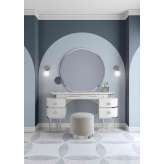 Devon&Devon Zelda White Vanity Table