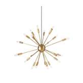 Design Within Reach Satellite Chandelier in Brass