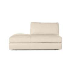 Design Within Reach Reid Side Chaise Left in Leather