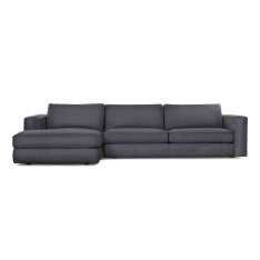 Design Within Reach Reid Sectional Chaise Left in Fabric