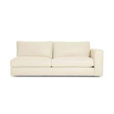 Design Within Reach Reid One-Arm Sofa Right in Leather