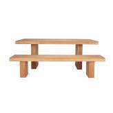 Design Within Reach Kayu Teak Dining Table & Bench