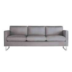 Design Within Reach Goodland Sofa in Fabric, Stainless Legs