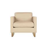 Design Within Reach Goodland Armchair in Leather, Bronze Legs