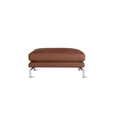 Design Within Reach Como Ottoman in Leather