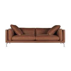 Design Within Reach Como 92” Sofa in Leather