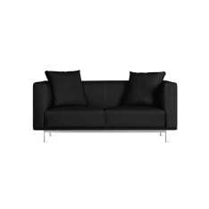Design Within Reach Bilsby Two-Seater Sofa in Leather