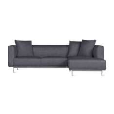 Design Within Reach Bilsby Sectional with Chaise in Fabric, Right