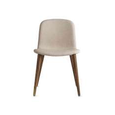 Design Within Reach Bacco Chair in Fabric | Walnut Legs