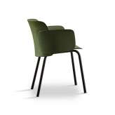 Desalto Paper | chair with steel frame round legs